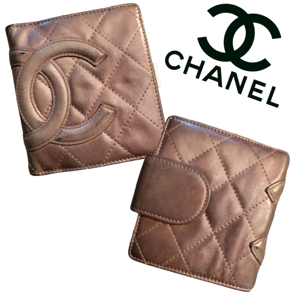 CHANEL Handbags - CHANEL | Lavender Cotton Club Interlocking CC Logo Compact Wallet 2008-'09
